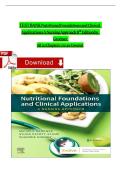 Test Bank Nutritional Foundations and Clinical Applications A Nursing Approach 8th Edition by Michele Grodner&comma; Sylvia EscottStump&comma; Suzanne Dorner&vert;1-20 Chapter