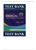 Test Bank For Quick & Easy Medical Terminology 7th Edition By Peggy C&period; Leonard Chapters 2-15&comma; ISBN&colon; 9781455740703 &vert;COMPLETE TEST BANK&vert; Guide A&plus;