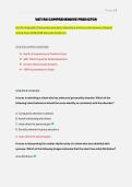 VATI RN COMPREHENSIVE PREDICTOR &vert;VATI RN GREENLIGHT COMPREHENSIVE EXAM QUESTIONS AND ACCURATE ANSWERS &vert;NEWEST ACTUAL EXAM 2025&sol;2026 &vert;&vert;ALREADY GRADED A&plus; 