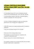 LCP4804 PORTFOLIO EXAM MEMO ACTUAL EXAM SCRIPT 2026 FULL SOLVED ANSWERS
