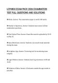 LCP4805 EXAM PACK 2026 EXAMINATION TEST FULL QUESTIONS AND SOLUTIONS