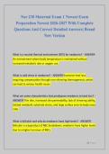 Nur 230 Maternal Exam 1 Newest Exam  Preparation Newest 2026-2027 With Complete  Questions And Correct Detailed Answers&vert; Brand  New Version