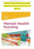 Test Bank For Neeb's Mental Health Nursing 6th Edition By Linda M&period; Gorman&comma; Robynn Anwar Chapters 1 - 22