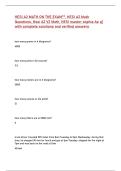HESI RN Exit Exam 2026 QUESTIONS AND ANSWERS GRADE A&plus;&period;