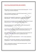 MH ATI Final EXAM QUESTIONS AND ANSWERS