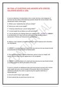 MH FINAL ATI QUESTIONS AND ANSWERS WITH VERIFIED SOLUTIONS&vert; GRADE A&plus; 2026&period;