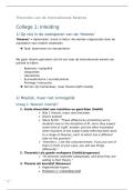 Volledige samenvatting van het vak Theorie&euml;n van internationale relaties 
