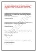 NHA Certified Medical Administrative Assistant &lpar;CMA&rpar; Practice Test 2&period;0 A &lpar;110 Questions&rpar; PRACTICE Exam Questions And Verified Answers With Complete Solutions &vert; Achieving Grade A&plus; 2026&period;