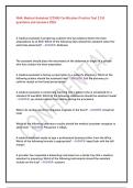 NHA&colon; Medical Assistant &lpar;CCMA&rpar; Certification Practice Test 2&period;0 B questions and answers 2026&period;