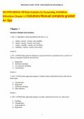SOLUTION MANUAL FOR Data Analytics for Accounting&comma; 3rd Edition Richardson Chapter 1-9 Solutions Manual complete graded A&plus; tips