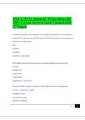 WGU C239 PA &ndash; Western Governors University &ndash; 2026 &ndash; Practice Assessment Questions with 100&percnt; Correct Answers