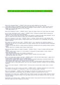 RCP 130 EXAM QUESTIONS AND CORRECT ANSWERS