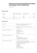 MIDW216 EXAM MOST TESTED QUESTIONS AND VERIFIED SOLUTIONS&sol;GET IT 100&percnt; ACCURATE&excl;&excl; 2026&excl;&excl;