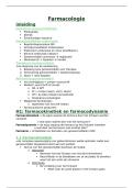 samenvatting Farmacologie