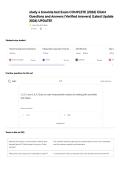 study 4 brewista test Exam COMPLETE &lpar;2026&rpar; EXAM Questions and Answers &lpar;Verified Answers&rpar; &lpar;Latest Update 2026&rpar; UPDATE&excl;&excl;