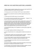 NRNP 6541 WK 6 MIDTERM QUESTIONS & ANSWERS
