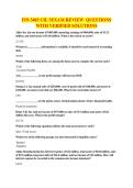 FIN 3403 CH&period; 3EXAM REVIEW QUESTIONS WITH VERIFIED SOLUTIONS