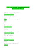 WGU D415 Database Fundamentals &vert;PA&vert; Pre-Assessment Graded A&plus;&vert;Accurate&vert;Verified 2026