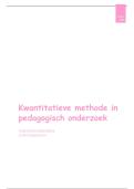 Samenvatting - Kwantitatieve methoden in pedagogisch onderzoek &lpar;P0R91A&rpar; - Ogen doen onderzoek&comma; 11e editie met MyLab NL toegangscode