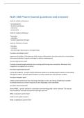 NUR 360 Pharm Exam2 questions and answers 