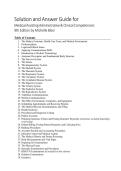 Solution Manual for Medical Assisting&colon; Administrative & Clinical Competencies 9th Edition by Michelle Blesi &comma; ISBN&colon; 9780357502815 &vert;All Chapters Included&vert; Guide A&plus;