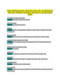 HOSA PHARMACOLOGY PRACTICE TEST 2026&colon; 100 QUESTIONS AND ANSWERS
