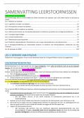 Samenvatting leerstoornissen