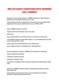 NRS 450 EXAM 4 QUESTIONS WITH ANSWERS 100&percnt; CORRECT 