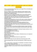 HCC UNIT 1 QUIZ &semi;QUESTIONS AND ACCURATE ANSWERS