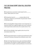 CLC 222 EXAM SCRIPT 2026 FULL SOLUTION PRACTICE