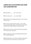 LEADING SAFe 6&period;0 ELITE REVIEW STUDY PAPER 100&percnt; GUARANTEED PASS