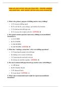NGWA &lpar;EF&rpar; MUD ROTARY DRILLING EXAM PREP - VERIFIED ANSWERS AND QUESTIONS - MOST RECENT EDITION 2026 &lpar;PASS GUARANTEE&rpar;