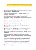 ABC ORTHOTICS WRITTEN PREP EXAM QUESTIONS WITH VERIFIED SOLUTIONS - UPDATED VERSION - COMPREHENSIVE REVIEW 2026