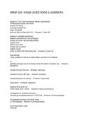  NRNP 6541 EXAM QUESTIONS & ANSWERS