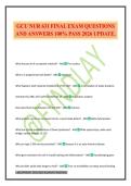 NUR631-ADVANCED HEALTH ASSESSMENT TEST 1 EXAM QUESTIONS AND ANSWERS 100&percnt; PASS 2026 UPDATE&period;