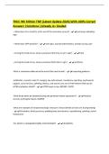 TNCC 9th ed &lpar;Latest Update 2026&rpar; With 100&percnt; Correct Answers &vert;Solutions &vert;Already A&plus; Graded