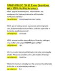NAMP 4790&period;2C CH 10 Exam Questions With 100- Verified Answers&period;docx