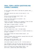 FINAL&comma; TERM 1 UNITEK QUESTIONS AND CORRECT ANSWERS