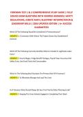 FOREMAN TEST 1 & 2 COMPREHENSIVE STUDY GUIDE &vert; FULLY SOLVED EXAM QUESTIONS WITH VERIFIED ANSWERS&vert; SAFETY REGULATIONS&comma; JOBSITE MATH&comma; BLUEPRINT INTERPRETATION & LEADERSHIP SKILLS &vert; 2026 UPDATED EDITION &vert; A&plus; SUCCESS GUARANTEED
