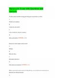 Motorcycle Exam with Questions and Answers