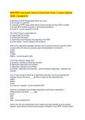 NRA Rifle Instructor Course Final Exam Prep &vert; Latest Update  2026 &vert; Graded A&plus;