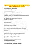 NR 602 MIDTERM REVIEW EXAM QUESTIONS WITH VERIFIED SOLUTIONS