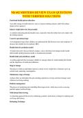 NR 602 MIDTERM REVIEW EXAM QUESTIONS WITH VERIFIED SOLUTIONS