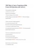 MSF Basic eCourse Preparing to Ride Exam with Questions and Answers