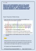 NBCOT COTA EXAM NEWEST 2026 ACTUAL EXAM  QUESTIONS AND CORRECT DETAILED ANSWERS  &lpar;VERIFIED ANSWERS&rpar; ALL ANSWERED &lbrace;1500 Q & A&rcub;  ALREADY GRADED A&plus; &vert; 100&percnt; GUARANTEED PASS