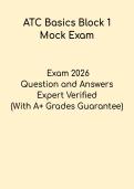 ATC Basics Block 1 Mock Exam &vert; Air Traffic Control Practice Test