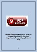 NRNP 6635 Midterm Exam Walden University 2026 &ndash; Complete Exam Material