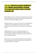 CNM 381 COMPLETE SUBJECT REFERENCE 2026 FORMAL MEASUREMENT QUERIES WITH SOLUTION STRUCTURES ULTIMATE LEARNING AID
