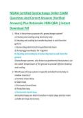 NGWA Certified Geo Exchange Driller EXAM  Questions And Correct Answers &lpar;Verified  Answers&rpar; Plus Rationales 2026 Q&A &vert; Instant  Download Pdf 
