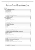 Samenvatting externe financi&euml;le verslaggeving &lpar;2025&sol;2026&rpar; handelswetenschappen KU Leuven